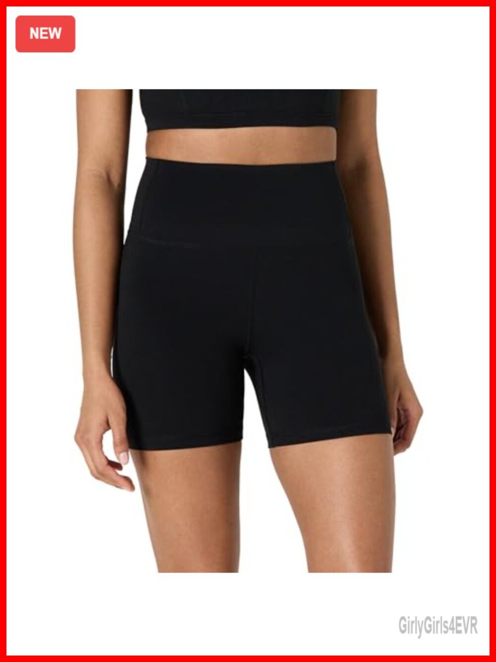 High Waist Biker Shorts Buttery Soft FormFlex Yoga Active Fitted